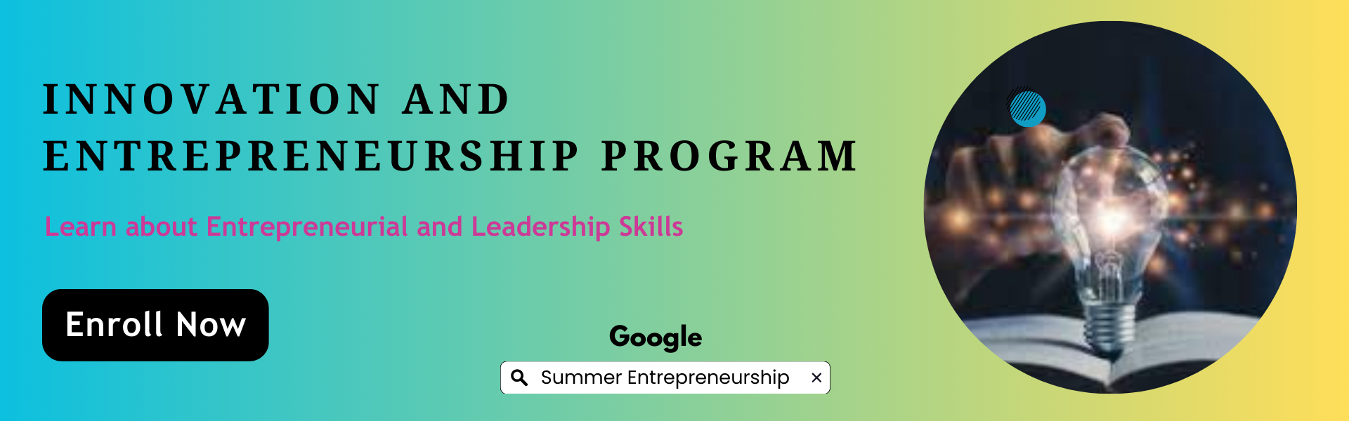 Summer Entrepreneurship